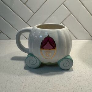 White Pumpkin Carriage Mug